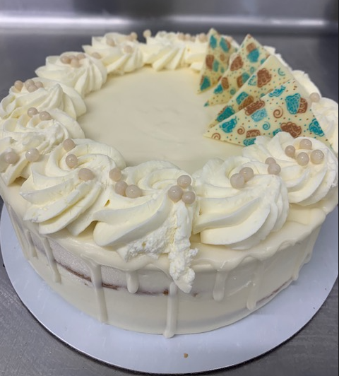 White Chocolate Buttercream Cake
